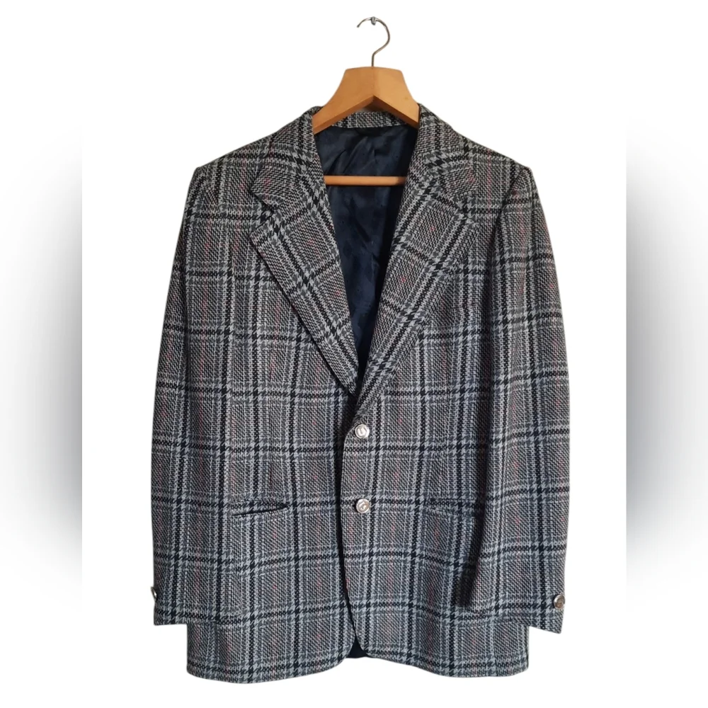 Vintage Tweed Cashmere Blazer